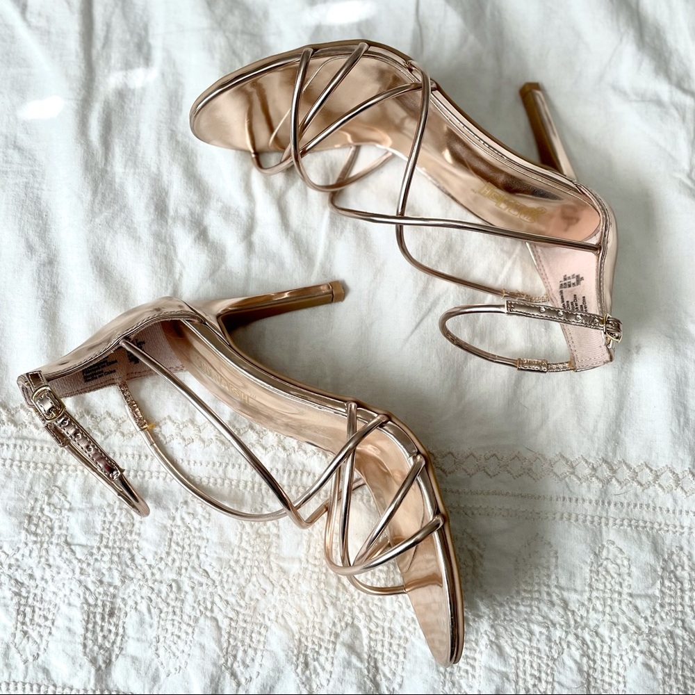 Rose Gold heels